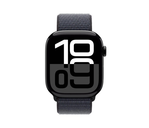 APPLE Watch 10 GPS 46mm koperta z aluminium (onyks) + opaska sportowa (atramentowy) - 1278134 - zdjęcie 2